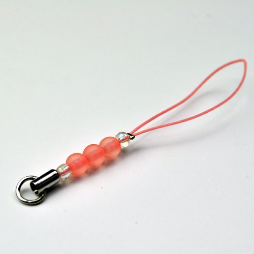 Amazon | ビーズストラップ 5色×2セット | 携帯ストラップパーツ